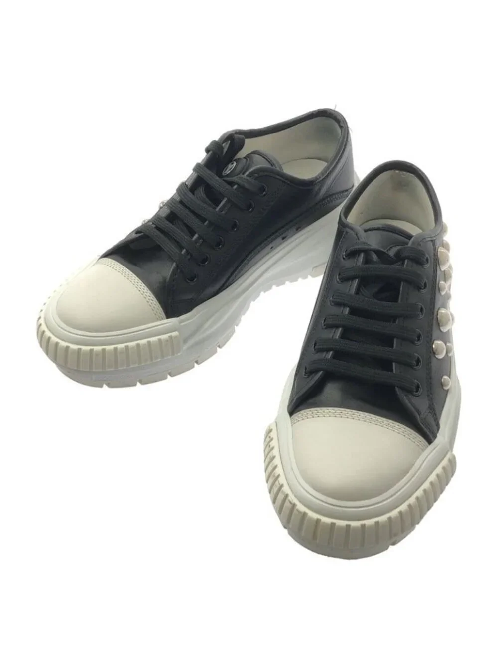 Louis Vuitton Yayoi Kusama Squad Line Low-Cut Sneakers Black 36.5